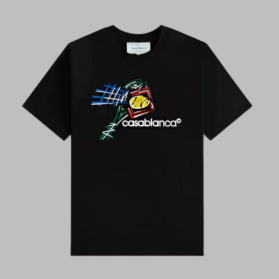 Casablanca Croquis De Tennis T-Shirt 'Black'